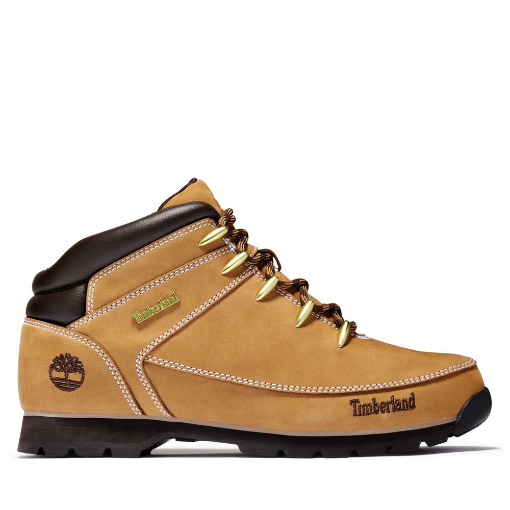 Timberland Παπούτσια Πεζοπορίας Ανδρικα Καφε/Μαυρα - Euro Sprint - Greece 3820619-ST